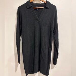 GAP Long Sleeve Collared Cotton Blend Preppy Sweater‎ Dress Size S